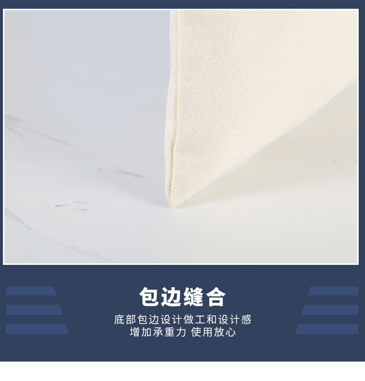 现货空白手提帆布袋定 制学生手拎棉布购物袋 时尚单肩礼品帆布包详情11