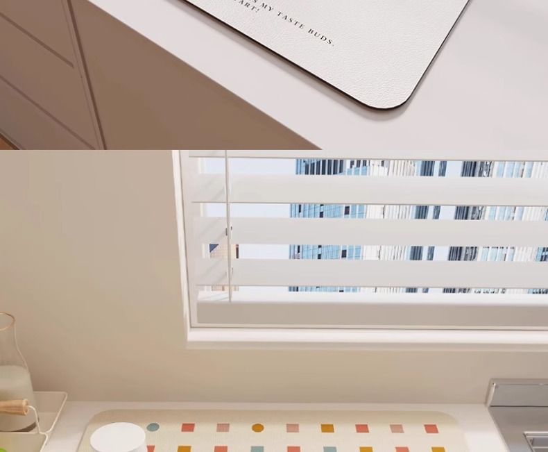 ins风厨房沥水垫吧台桌面吸水硅藻泥垫子家用耐磨可裁剪桌面杯垫详情10