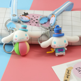 创意可爱卡通软胶宇航员钥匙扣太空人汽车钥匙链情侣包挂件小礼品详情22