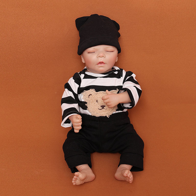 50厘米硅胶超软Q弹宝宝 仿真婴儿重生娃娃 新生儿模特跨镜出口详情6