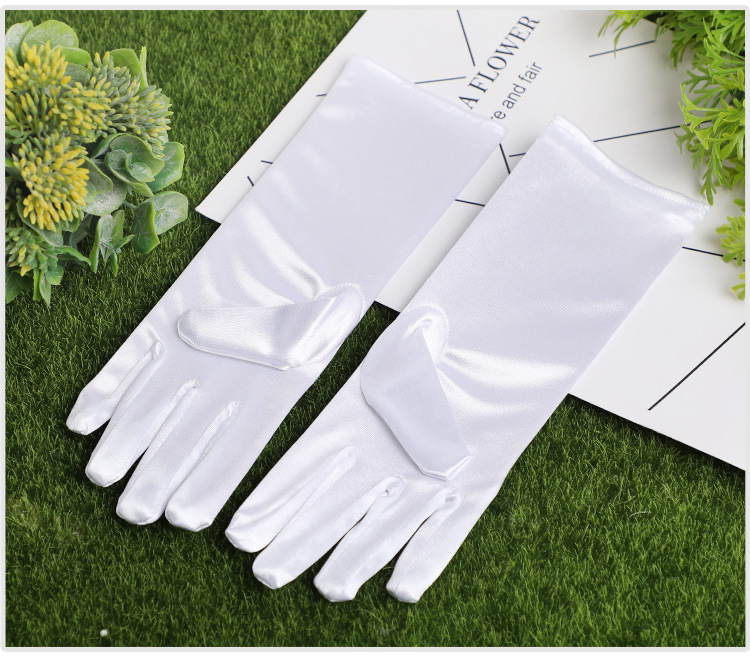 婚庆产品厂家直供新款多色手套冰雪奇缘儿童舞台演出五指手套服装配饰批发详情1