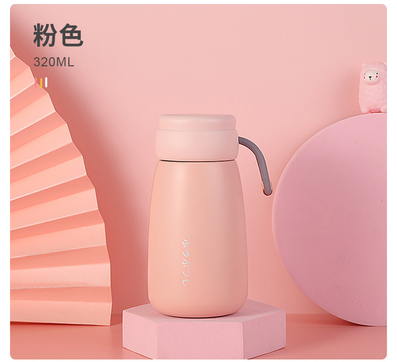 ins简约可爱便携保温杯大“度”杯小巧304钢个性约会情侣杯详情12