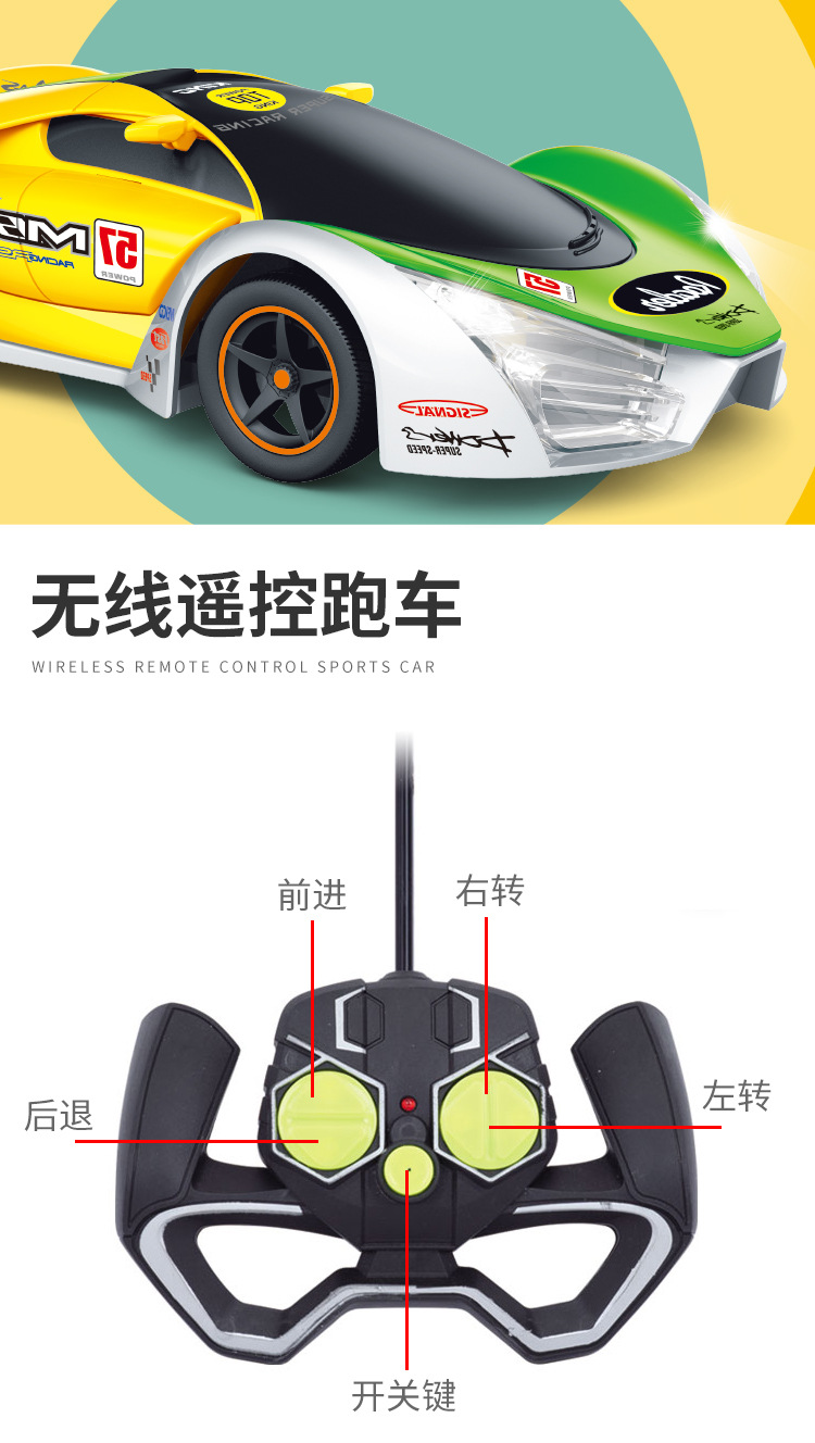 1:20 Farali four-way wireless remote control electric vehicle with light simulation sports car boy gift large box gift wholesale pic 2