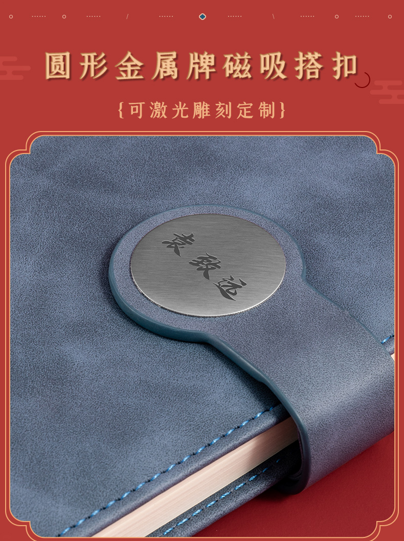 China moda vintage wenchuang soft cover notepad regala un regalo caja de regalo set diario A5 notebook puede ser añadido pic 19