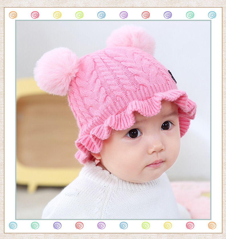 Benar bear softball hilo de lana mono sombreros para hombres y mujeres bebé capucha de bebé capucha para niños línea sombreros MZ8261 pic 10