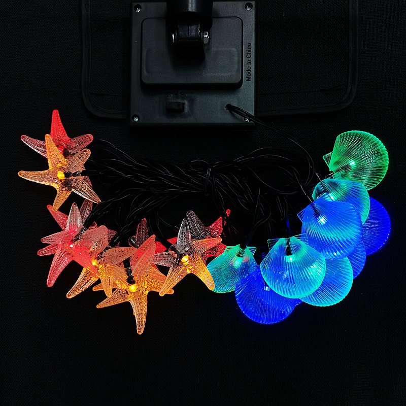 Solar light strings, flashing light strips, landscape lights, seven-color outdoor waterproof courtyard decorative lights, Easter pic 8