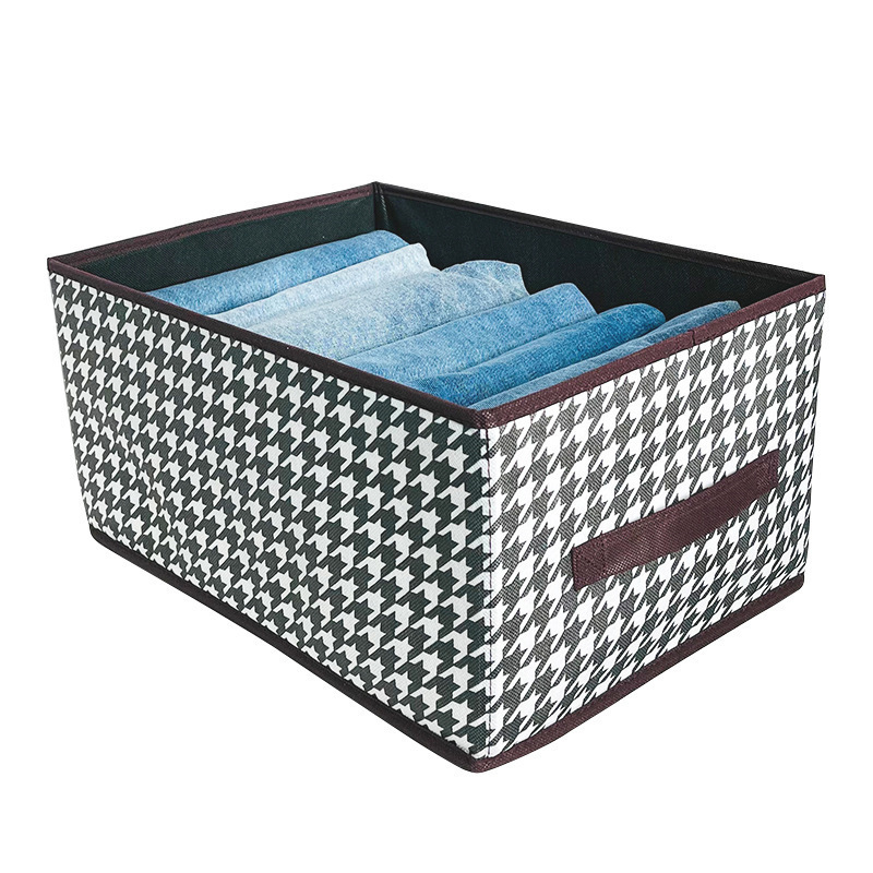 Thousand Bird Grid, no grid, no lid storage box, pp board for organizing clothes, trousers, wardrobe, home and dormitory, drawer-type storage box pic 14
