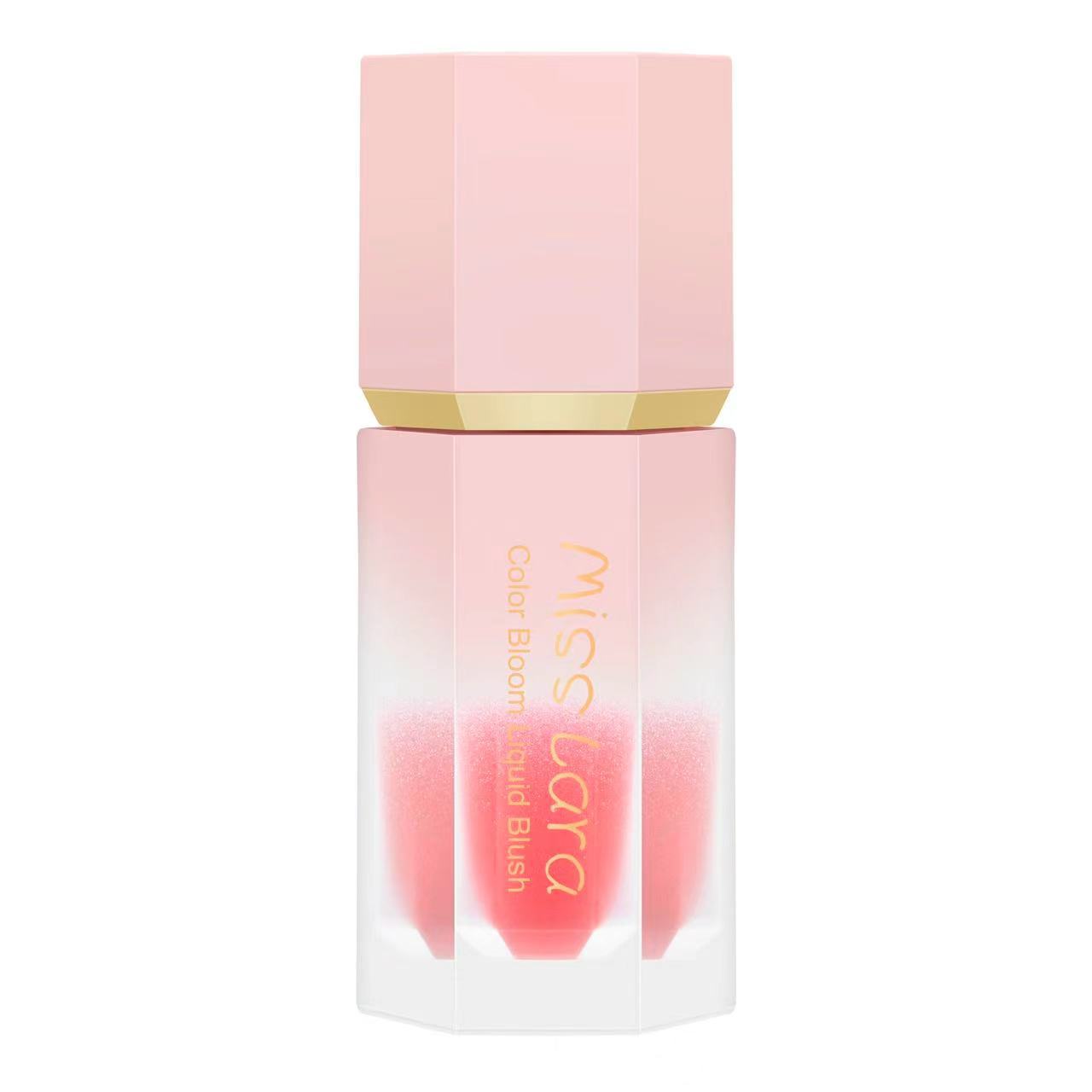 跨境彩妆MISS LARA6色液体腮红乳哑光裸妆自然修容详情3