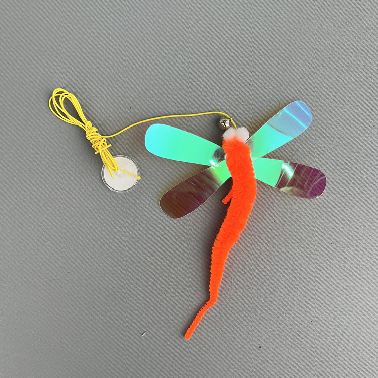 New cat-playing stick, swing, hanging door, cat toy, butterfly with catnip, self-entertainment, hanging, telescopic and adjustable pic 87