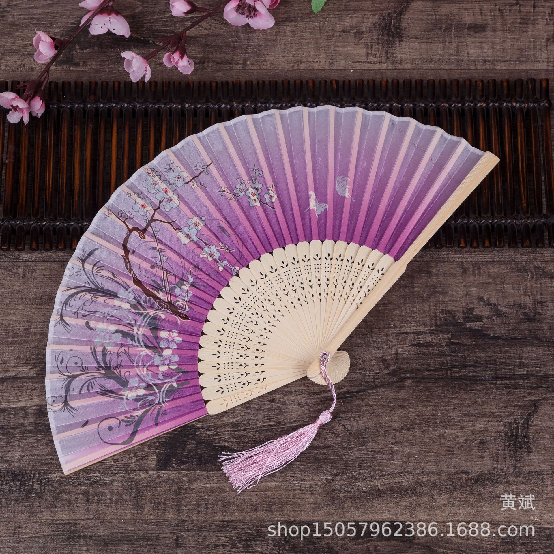 扇子折扇中国风舞蹈扇女夏季折叠扇古装日式小复古布古典古风折扇详情21