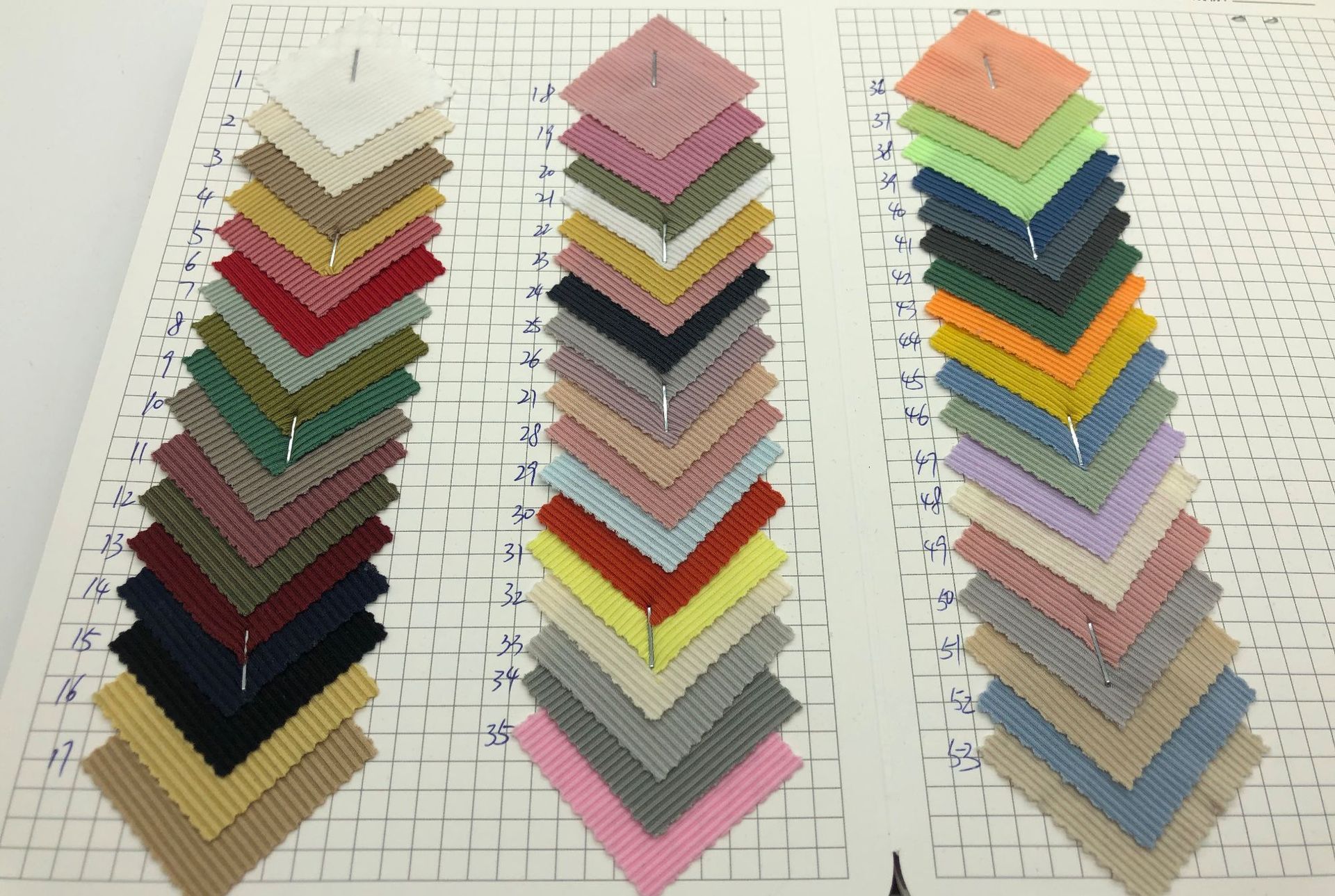 Factory direct sales of imitation brocade cotton ice silk ribbed striped imitation cotton clothing ice silk ribbed pit T-shirt underwear top fabric pic 6