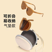 新款渐变果冻色太阳镜大框方形米钉街拍墨镜防紫外线遮阳镜百搭潮详情5