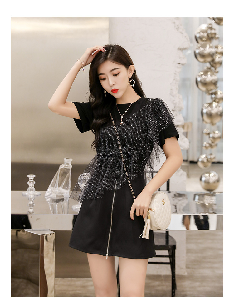 This two-piece, stylish and slimming set that covers the belly of a chubby girl and makes her look younger and slimmer is perfect for overweight women pic 11