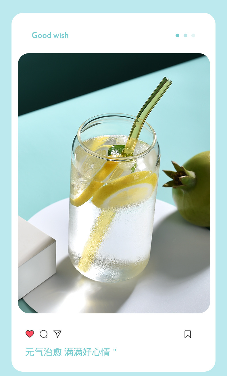 Crazy scramble for high-quality water cups, cola cups, transparent straw cups, glass milk tea cups, universal beverage cups and glass cups pic 21