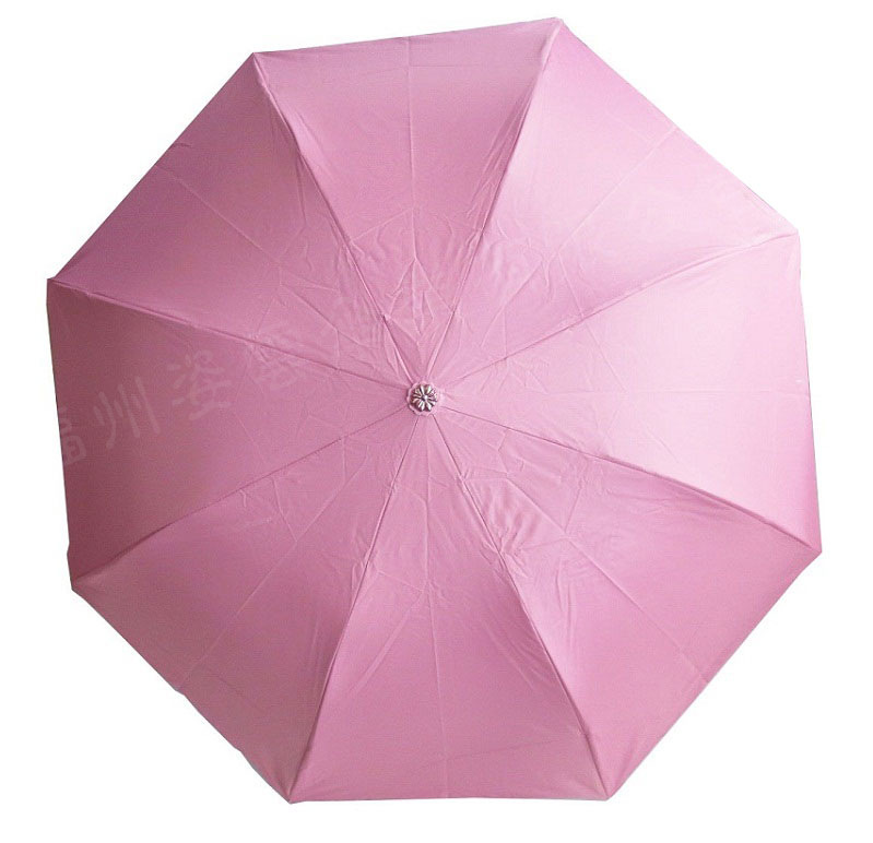 Paradise Umbrella 336T Silver Rubber Princess Silver Rubber Three-Fold Umbrella pic 4