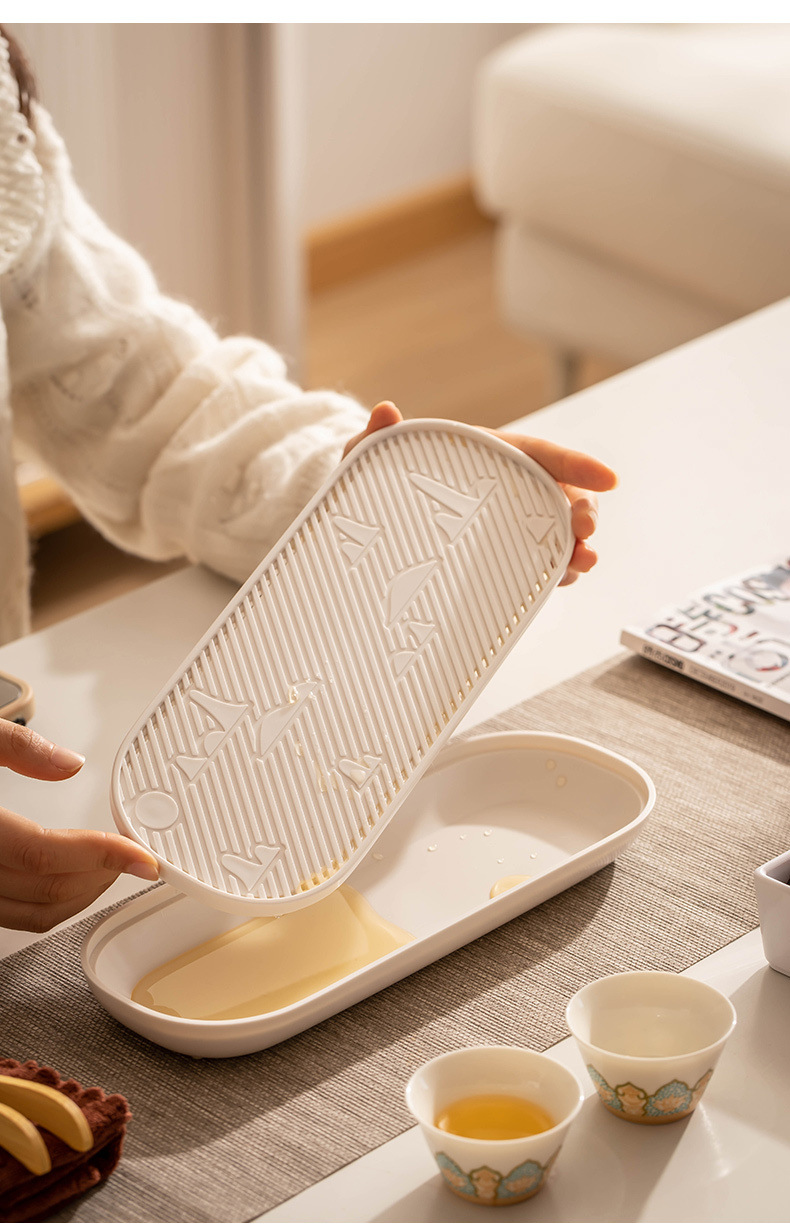 Travel Kung Fu tea set, portable storage bag, outdoor business trip camping, quick guest cup, teapot and tea drinking equipment pic 15