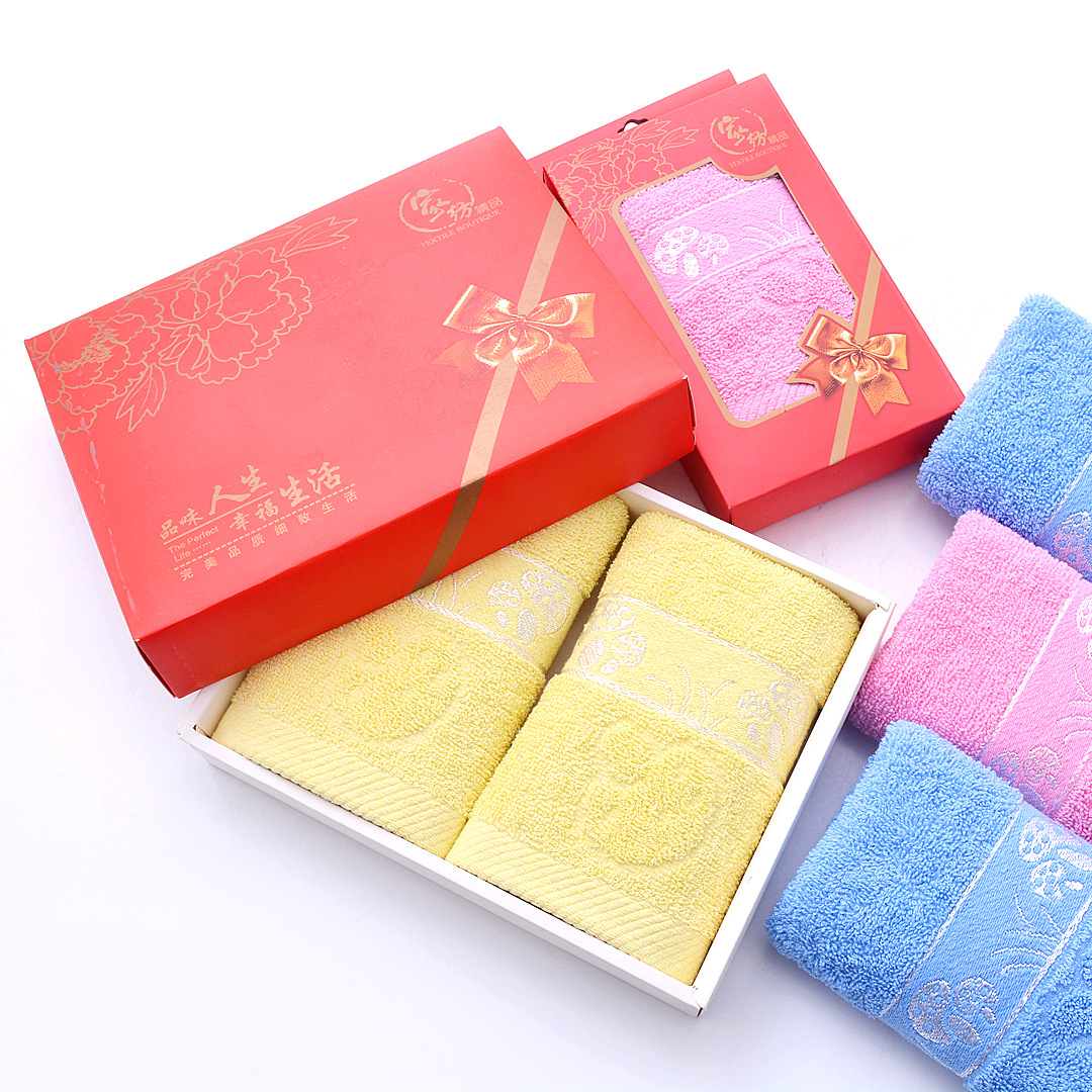 Striped towel manufacturer wholesale pure cotton absorbent plain jacquard soft face towel, daily gift embroidered logo pic 43