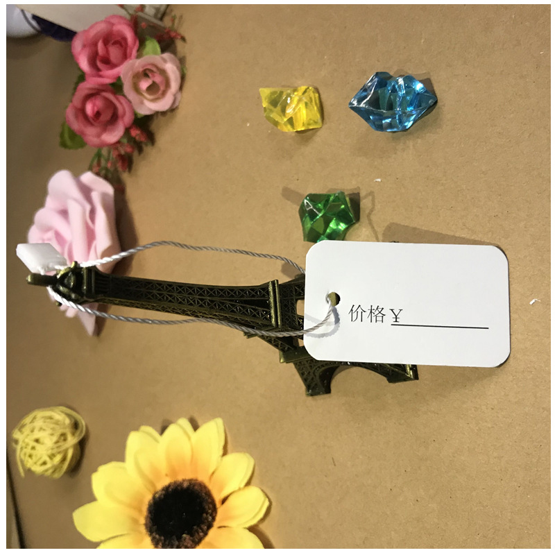Custom-made jewelry labels, price tags for lamps, curtain tags, price tags for lanyards, lighting fixtures, and clothing price tags pic 8