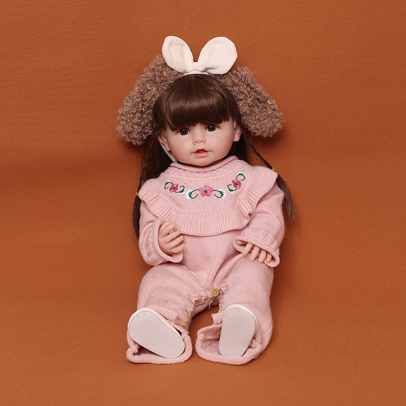 50厘米硅胶超软Q弹宝宝 仿真婴儿重生娃娃 新生儿模特跨镜出口详情18