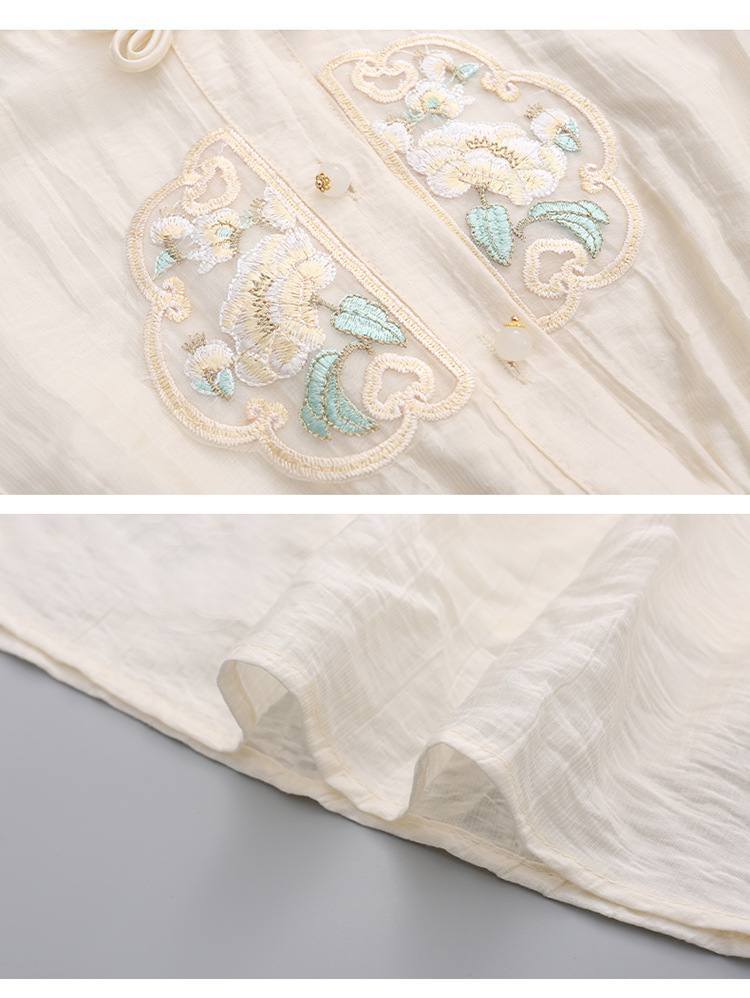 国潮女童连衣裙夏装2025新款儿童洋气时髦国风汉服裙子女孩夏款公主裙详情19