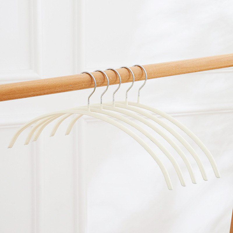 与同半圆防滑浸胶浸塑晾晒衣架无痕衣服架家用加粗加厚多功能批发详情25