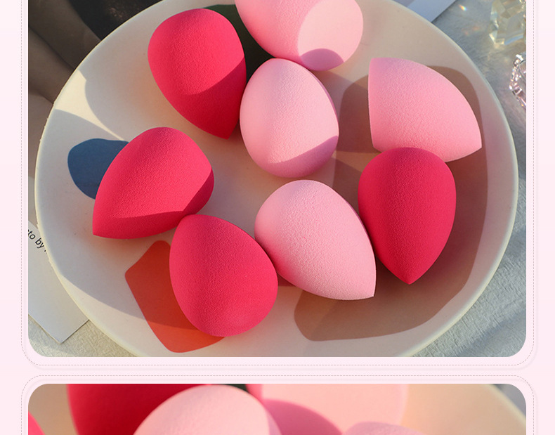 Egg box beauty egg set, super soft, no powder, makeup foundation puff, makeup egg dry and wet dual-purpose, 8 compartments pic 18