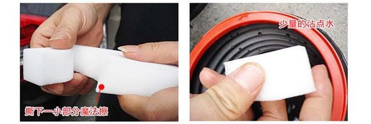 Magical Nano Sponge Magic Cleaning Sponge Super Stain-Removing Magic Wipe Sponge Wipe Household Creative Cleaning Wipe pic 5