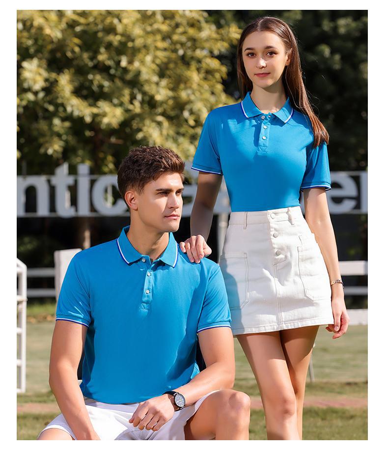 翻领Polo衫T恤定制企业广告衫文化衫订做速干短袖男工作服印logo详情31