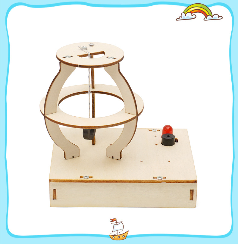 科技小制作 DIY地震报警器学生手工科学实验益智教具STEM教育用品详情19