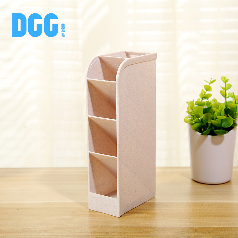 Creative ins minimalist new slanted pen holder, multi-functional desktop, large-capacity storage box, pen holder manufacturer wholesale pic 15