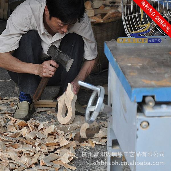 美式地中海风格 复古实木无框装饰 实木板画咖啡厅酒吧装饰MA2423详情32