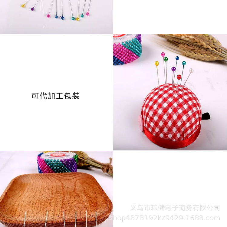 Colored pearlescent pins, positioning pins, pearlescent pins, plastic pins, DIY handmade fixed clothing accessory pins pic 7