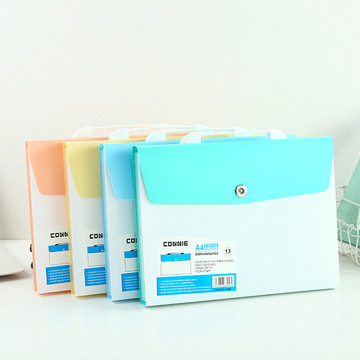 A5 Information book transparent multi-layer insert bag 20/30/60/100-page Lepu folder ticket storage bag album pic 5