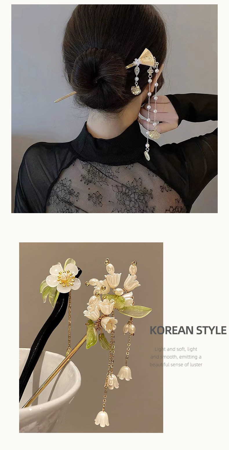 发簪女新中式古风流苏步摇发钗高级感盘头发汉服簪子旗袍发饰批发详情16