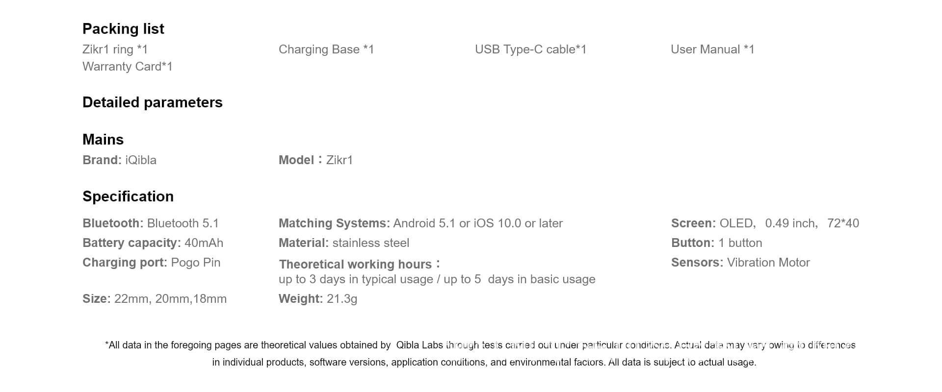 iqibla tasbih Zikr ring counter Smart Bluetooth Ring Counter pic 8