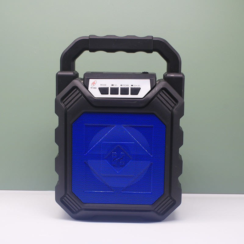 YF-668 Portable Bluetooth speaker, portable outdoor portable speaker, card-inserting speaker pic 2