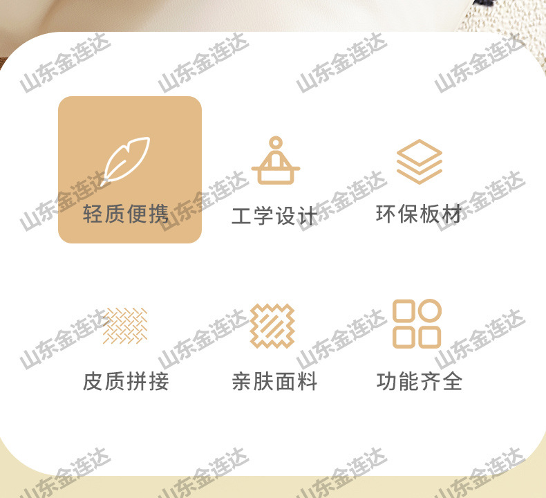 床上电脑桌多功能便携小桌子儿童学习小桌子卧室办公折叠桌膝上桌详情2