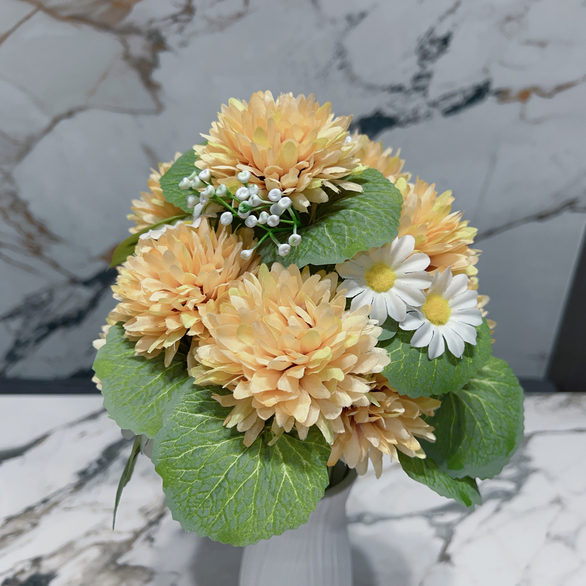 Wholesale of rose bouquets, artificial flowers, hotel, home, living room, country-style, classical photography props and decorative items pic 2