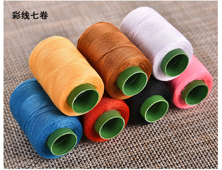 A large sewing kit set of 10 pieces, a portable sewing kit for storing household sewing tools pic 7