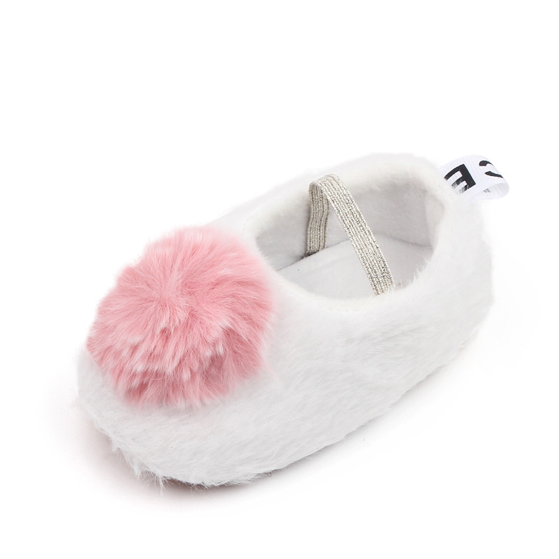 For babies aged 0-1, there are cute cotton shoes. For girls, there are suede princess shoes, shallow elastic cotton shoes, and fluffy shoes for girls. The size is 2750 pic 12