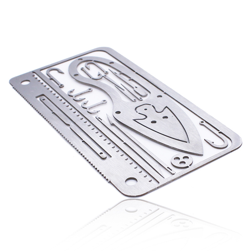 Cross-border new in-stock fishhook cards, multi-functional fishhooks, fishhook model plates, etched fishhooks can be processed according to samples pic 8