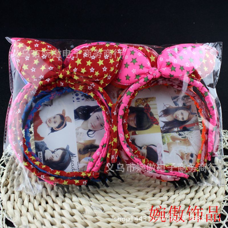 韩版发箍古风布艺头箍简约百式交叉打结显脸小发卡头扣发饰批发详情26