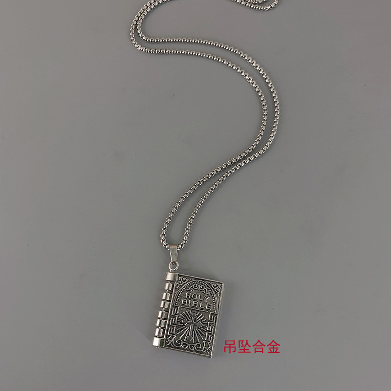 不掉色钛钢项链男潮小众设计高级感男士锁骨链个性街拍学生颈链潮详情33