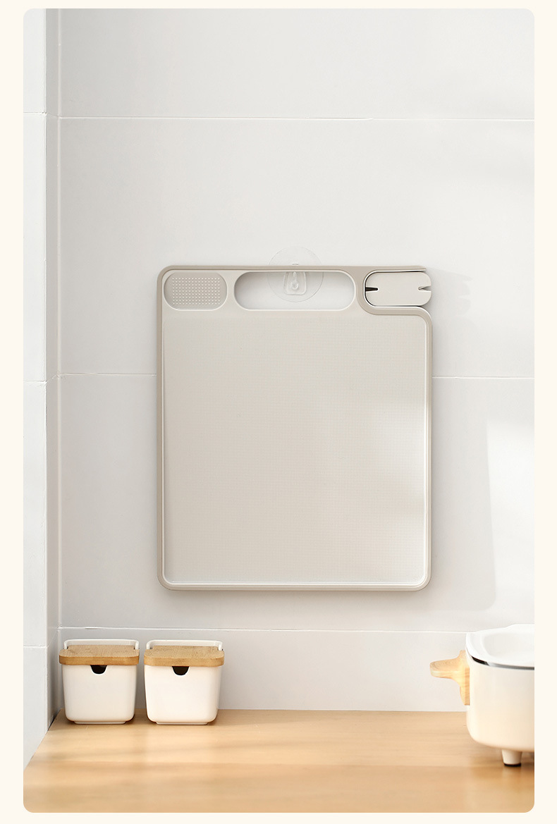 FaSoLa家用多功能防滑菜板厨房抗菌切菜板加厚砧板切水果切菜案板详情15