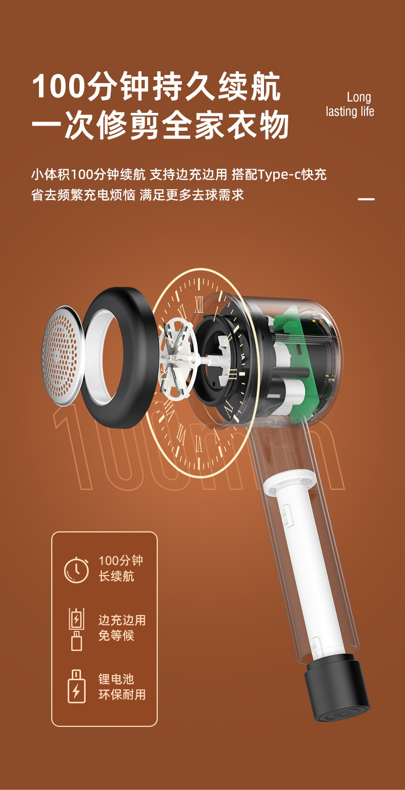 跨境毛球修剪器 家用电动剃毛机剃毛器去毛去球机刮毛器家用详情11