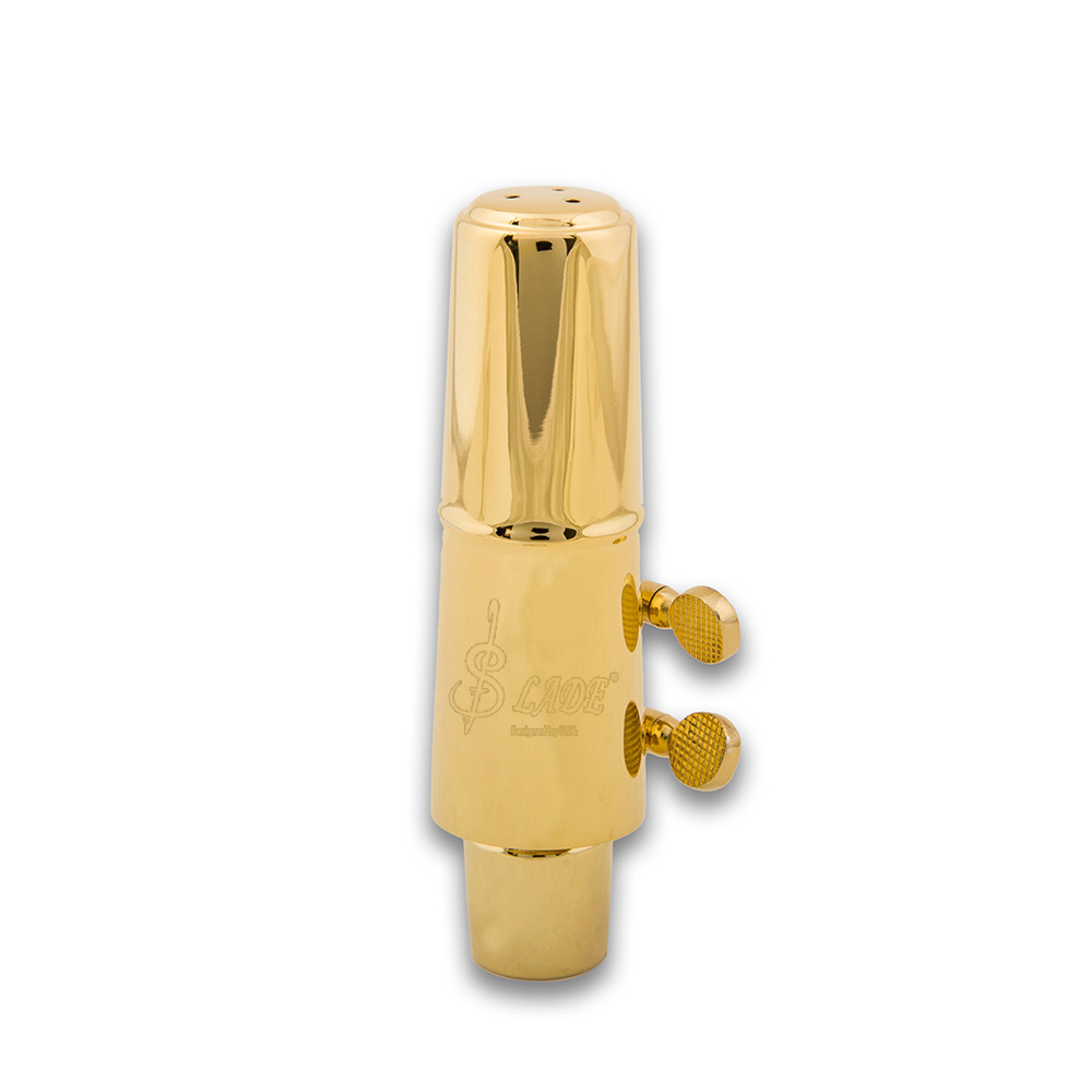 Factory direct sales of mid-range E-flat saxophone metal flute heads, saxophone metal wind instrument accessories, and instrument cases pic 6