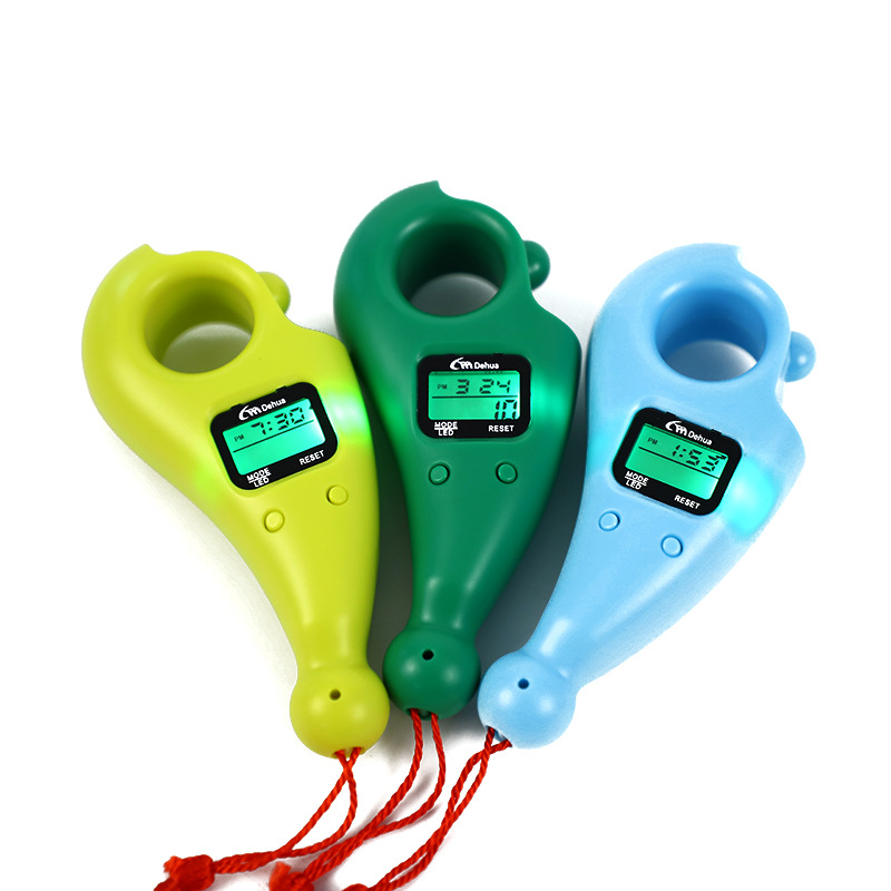 Finger electronic digital display ball counter, hidden and pulled ball counter, key reset, ball counter, plain color, factory direct sales pic 4