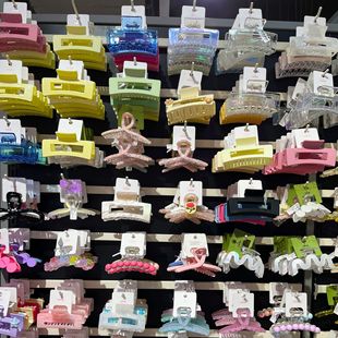 罐装简约发圈高弹力马尾皮筋扎头发加粗发绳女夏绑头韩国气质头绳详情1