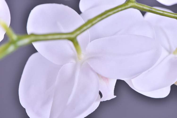 Factory supply of simulated Phalaenopsis, modern, simple and light luxury decoration, artificial flower touch, Phalaenopsis hand-painted soft decoration ornaments pic 11