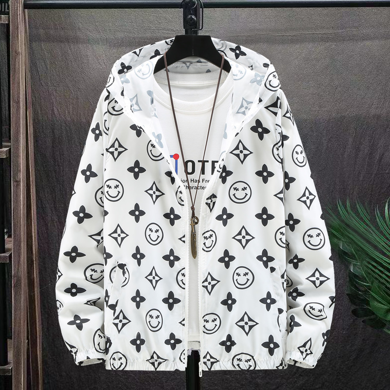 2022 Sun protection clothing for men, cool, sporty, casual and breathable shirts, summer jackets, trendy thin student sun protection clothing pic 3